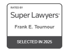 Rated by Super Lawyers | Frank E. Tournour | Selected in 2025